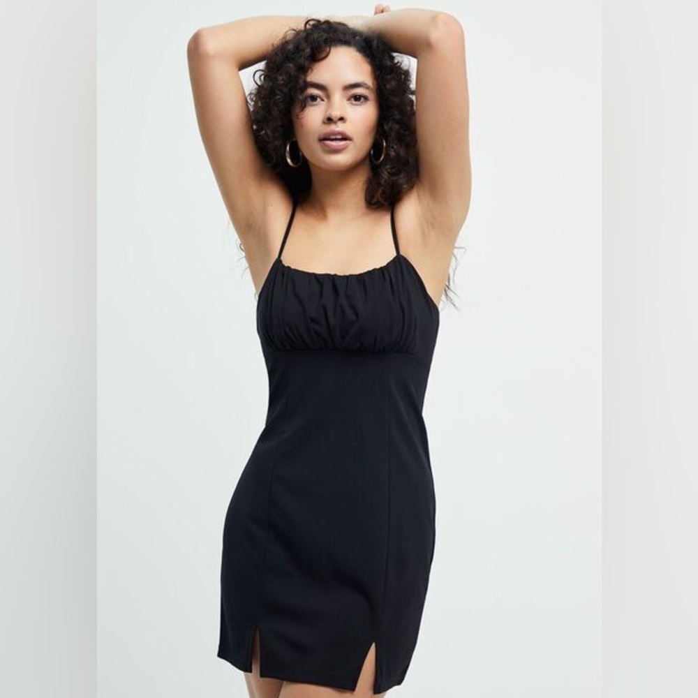 Lottie Moss Black Mini Dress